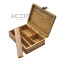 AC337 Wood Stash Box for Smoking Accessories custom logo